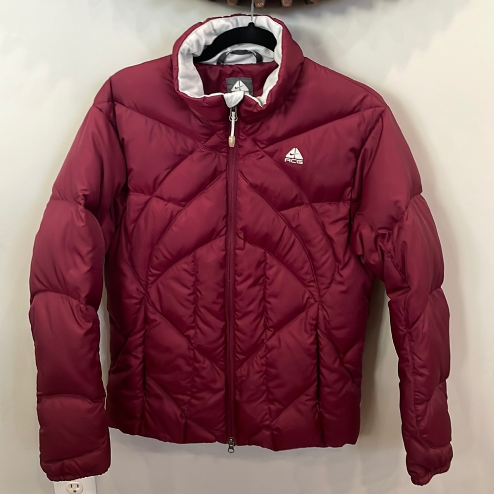 Nike ACG Women's Burgundy Puffer Jacket